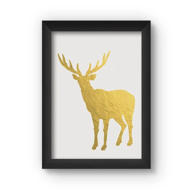 Deer Poster (Wood, A4)-A085