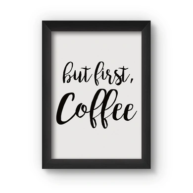 Coffee Poster (Wood, A4)-A053