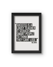 Success Poster (Wood, A4)