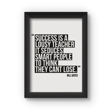 Success Poster (Wood, A4)-A049