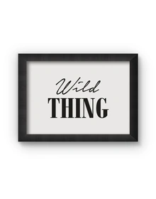 Wild Thing Poster (Wood, A4)