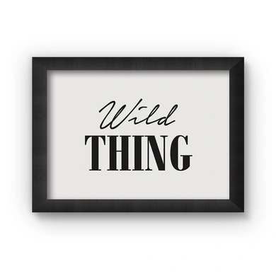 Wild Thing Poster (Wood, A4)-A025