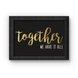 Together Poster (Wood, A4)-A088-sm