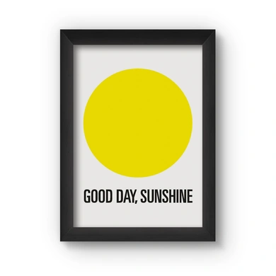 Good Day Poster (Wood, A4)-A004
