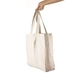 Weekend Tote - Cotton Canvas, Size - 15 x 15 x 4 Inches(LxBxH)-Off White-1-sm