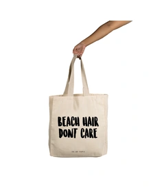 Beach Hair Tote (Cotton Canvas, 14x14