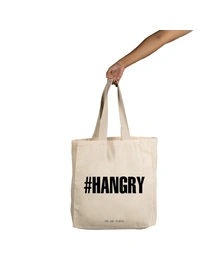 Hangry Tote (Cotton Canvas, 14x14