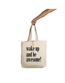 Be Awesome Tote (Cotton Canvas, 14x14