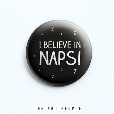 Naps Badge (Safety Pin, 6cms)-C029