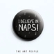 Naps Badge (Safety Pin, 6cms)-C029-sm