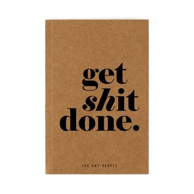 Get Done Notebook (Unruled, 90GSM, A5, 120 Pages)-D006
