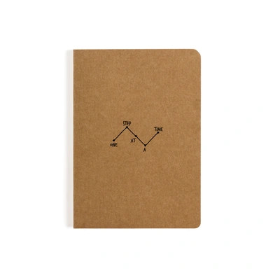One Step Pocket Notebook (Ruled, 80GSM, A6, 90 Pages)-M006