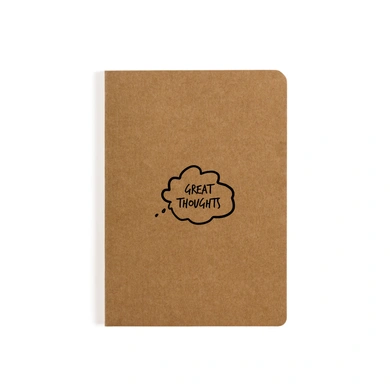 Great Thoughts Pocket Notebook (Ruled, 80GSM, A6, 90 Pages)-M010