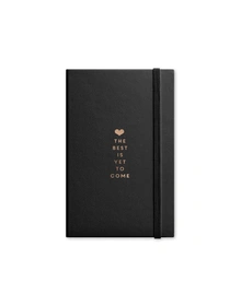 Best Is Yet To Come Journal With Elastic Band (Unruled, 90GSM, A5, 120 Pages)