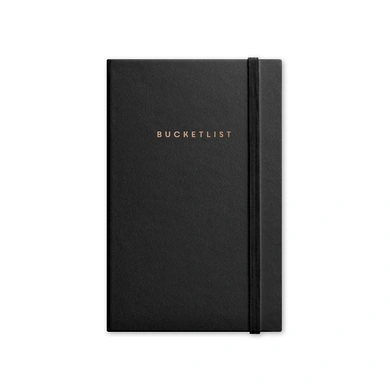 Bucketlist Journal With Elastic Band (Unruled, 90GSM, A5, 120 Pages)-E012