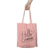Hello Summer Pink Tote Bag (Cotton Canvas, 39 x 37 cm)-BP115-sm