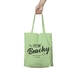 Feelin Beachy Green Tote Bag (Cotton Canvas, 39 x 37 cm)-BG116-sm