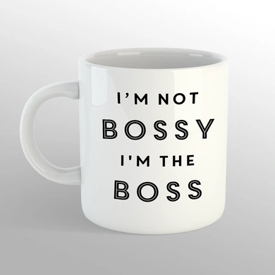 bossy mug-O012