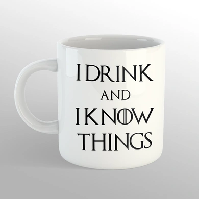 I know things Mug-O011