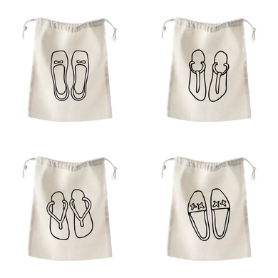 Shoe Bags (Pack of 4)-J018