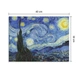 The Starry Night by Van Gogh (Canvas, Digital Printed) Size: 30 cm x 40 cm-Multi-1-sm