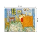Van Gogh's bedroom in Arles (Canvas, Digital Printed) Size: 30 cm x 40 cm-Multi-1-sm