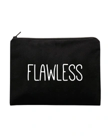 FLAWLESS Multi Purpose Pouch (Cotton Canvas, 20x13cm, Black)