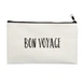 Bon Voyage Multi Purpose Pouch (Cotton Canvas, 21x15cm, Off White)-L011-sm