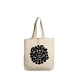 One Day Tote Bag (Off White)- Cotton Canvas -Size (15x15x4  Inches)-B134-sm
