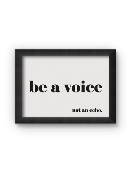 Be a Voice Poster-A029