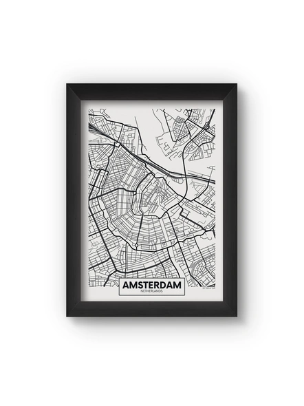Amsterdam Map Poster-A066