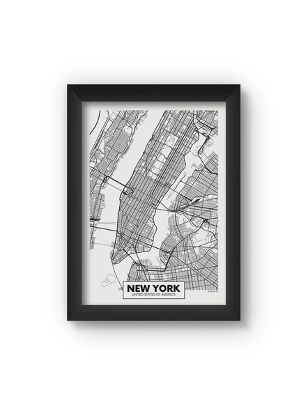 New York Map Poster-A067