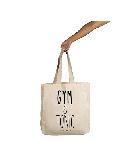 Gym &amp; Tonic Off White Tote -1