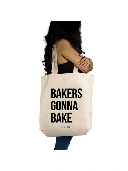 Bakers Gonna Bake Off White Tote -2