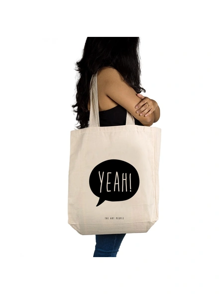 Yeah Off White Tote -2