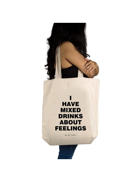 Mixed Off White Tote -2