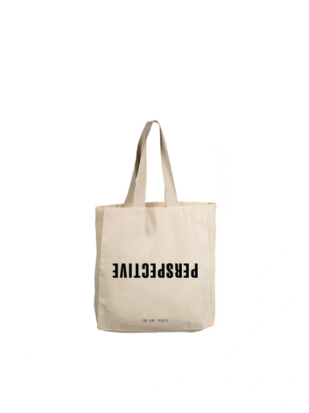 Perspective Off White Tote -B071