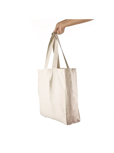 Life is a Party Off White Tote -4