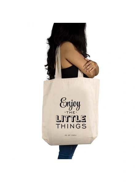 Little Things Off White Tote -2