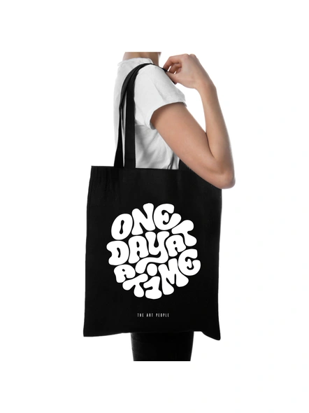 One Day Black Tote -1