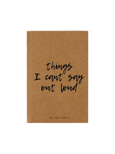 Can't Say Loud Notebook-D002