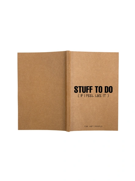 Stuff To Do Notebook-2