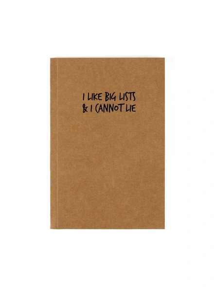 Big List Notebook-D023