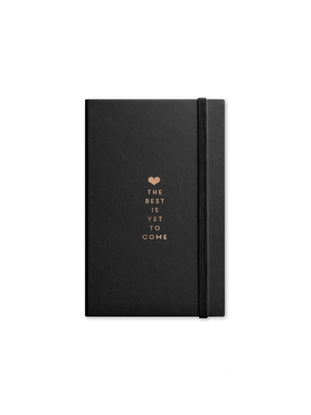 Best Is Yet To Come Journal With Elastic Band-E015