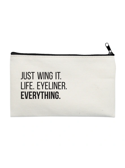 Wing White Pouch-L003