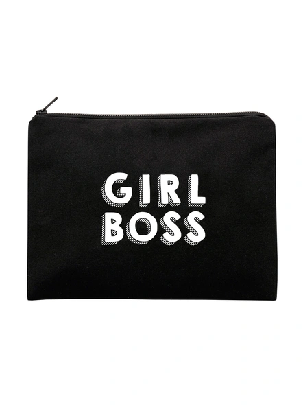 Girl Boss Black Pouch-LB019