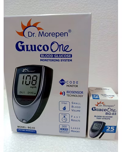 Dr. Morepen bg 03 glucose checking-10032