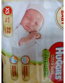 Huggies ultra soft diaper Xs