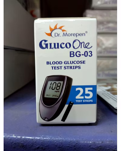 Dr. Morepen glucometer strip-10076