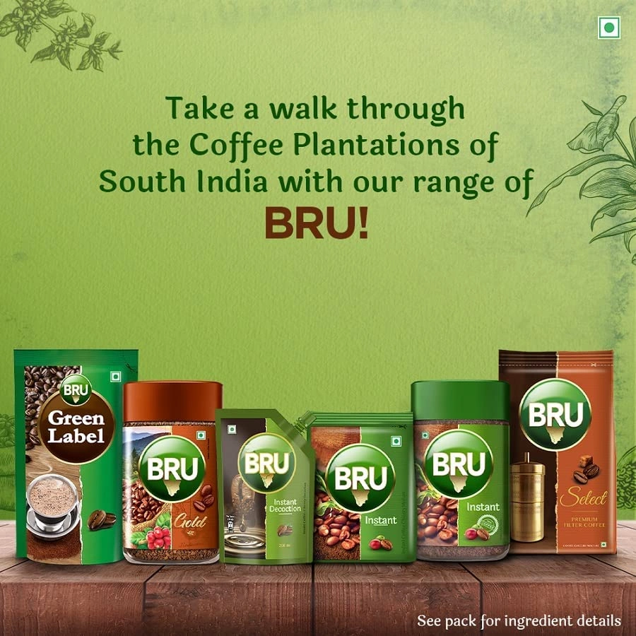 Bru Instant Coffee Pouch 50 gm-6